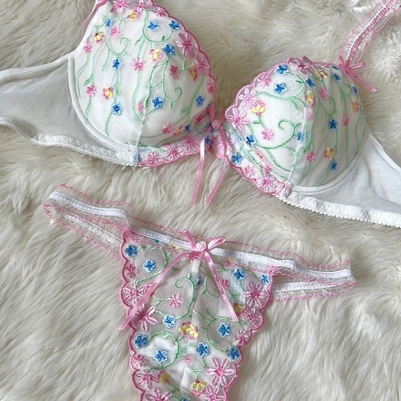 unknown Other - Floral Fairy Lingerie Set
